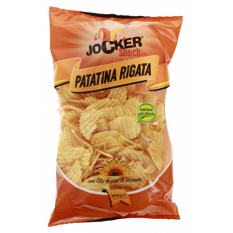 PATATINE RIGATE SPESSE SENZA GLUTINE 200G
