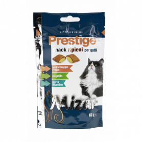 SNACK GATTO RIPIENI CON FORMAGGIO E POLLO 60G