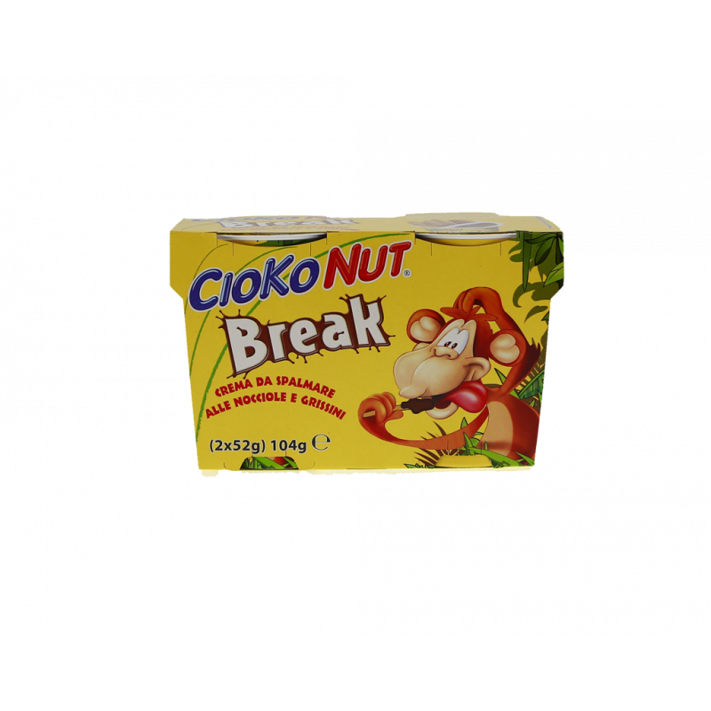 SNACK CREMA ALLA NOCCIOLA E GRISSINI 2X52G
