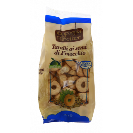 TARALLI AI SEMI DI FINOCCHIO 400G