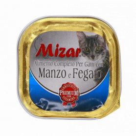 PATè PER GATTI CON MANZO E FEGATO 100 G