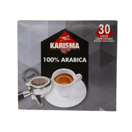 CIALDE 100% ARABICA 100% COMPOSTABILI 30PZ
