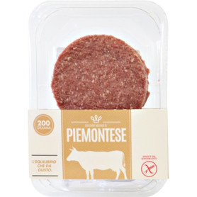 HAMBURGER DI PIEMONTESE GR.200
