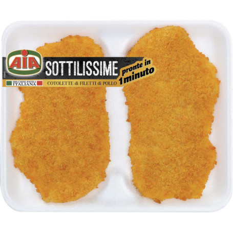 SOTTILISSIME DI POLLO PANATE COTTE 210 G
