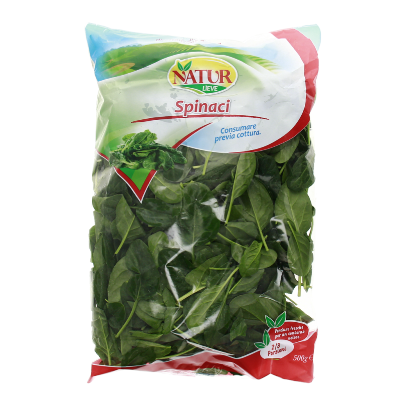 SPINACIO IN BUSTA 500G