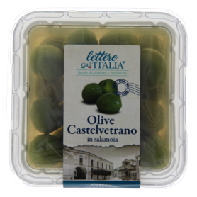 OLIVE DI CASTELVETRANO IN SALAMOIA 170G
