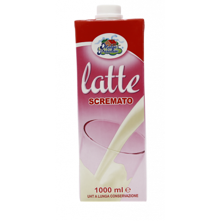 LATTE SCREMATO CON TAPPO UHT 1L