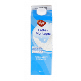 LATTE DI MONTAGNA PARZIALMENTE SCREMATO 1L