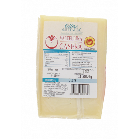 FORMAGGIO VALTELLINA CASERA DOP