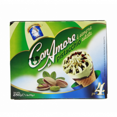 4 CONO PISTACCHIO
