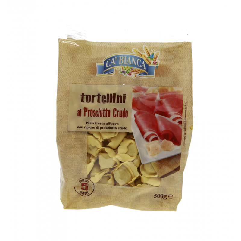 TORTELLINI AL PROSCIUTTO CRUDO 500G