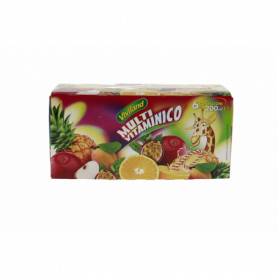 SUCCO MULTIVITAMINICO 30% 6X200ML