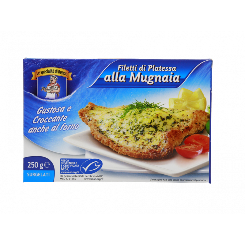FILETTO DI PLATESSA alla MUGNAIA 250G