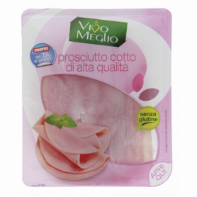 PROSCIUTTO COTTO ALTA QUALITA' LIGHT 100G