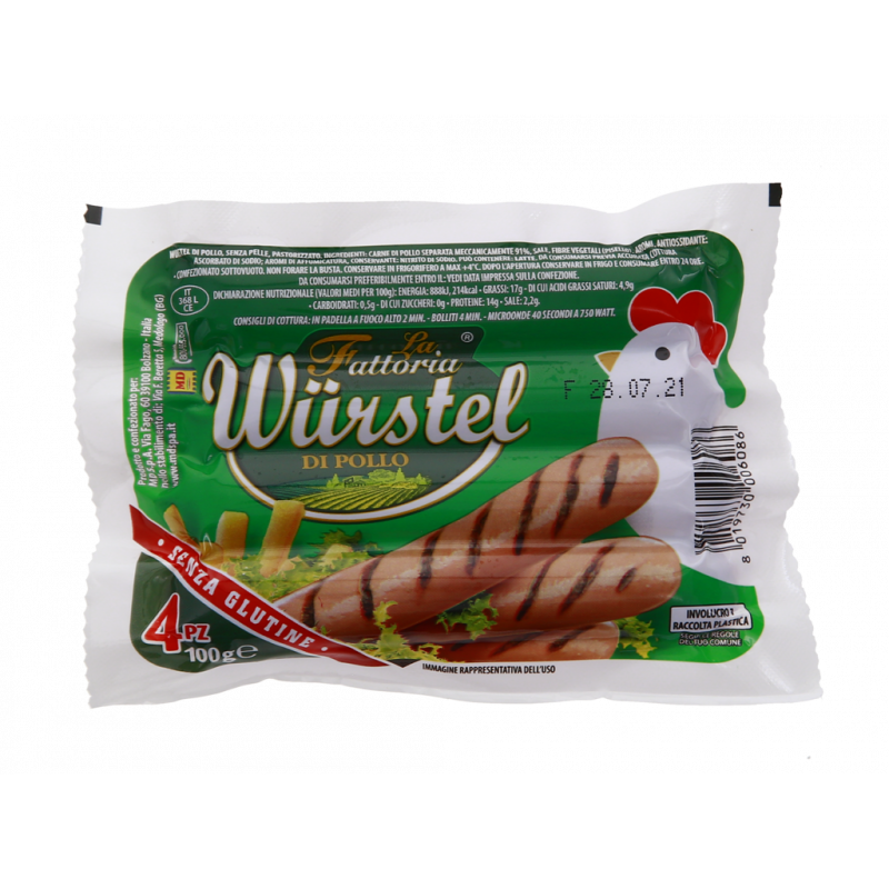 WURSTEL DI POLLO