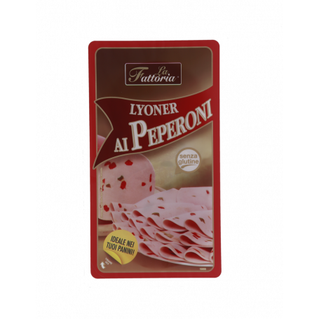 SALAME LYONER AI PEPERONI SENZA GLUTINE 70G