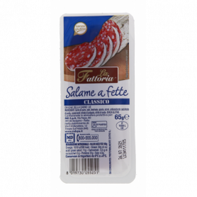 SALAME A FETTE CLASSICO/PICCANTE SENZA GLUTINE 65G