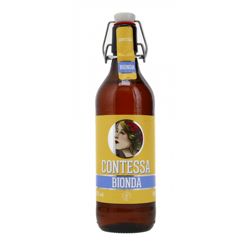 BIRRA CHIARA IN VETRO 6,2% VOL.ALC. 0,5L
