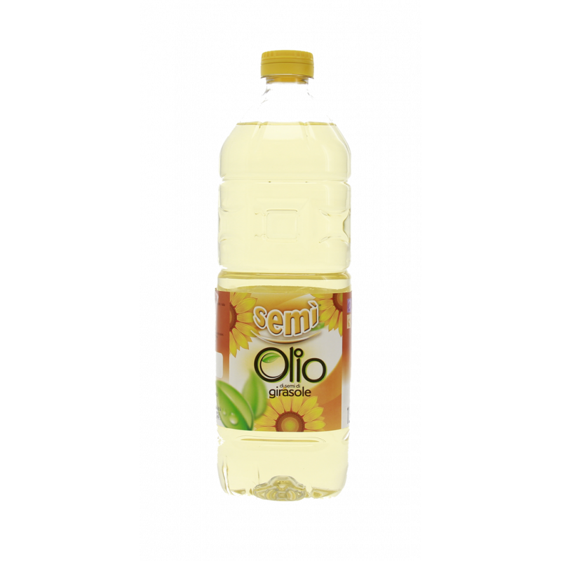 OLIO DI GIRASOLE IN BOTTIGLIA PET 1L