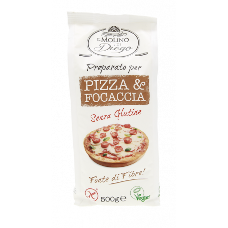 PREPARATO PER PIZZA E FOCACIA. 500G