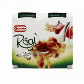 RAGU' ALLA BOLOGNESE  2X190G