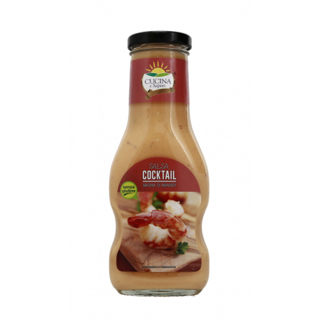 SALSA COCKTAIL AROMA DI BRANDY SENZA GLUTINE 0,25L
