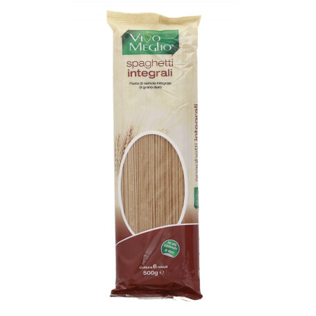 PASTA SECCA SPAGHETTI INTEGRALI 500G