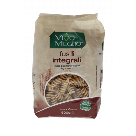 PASTA SECCA FUSILLI INTEGRALI 500G