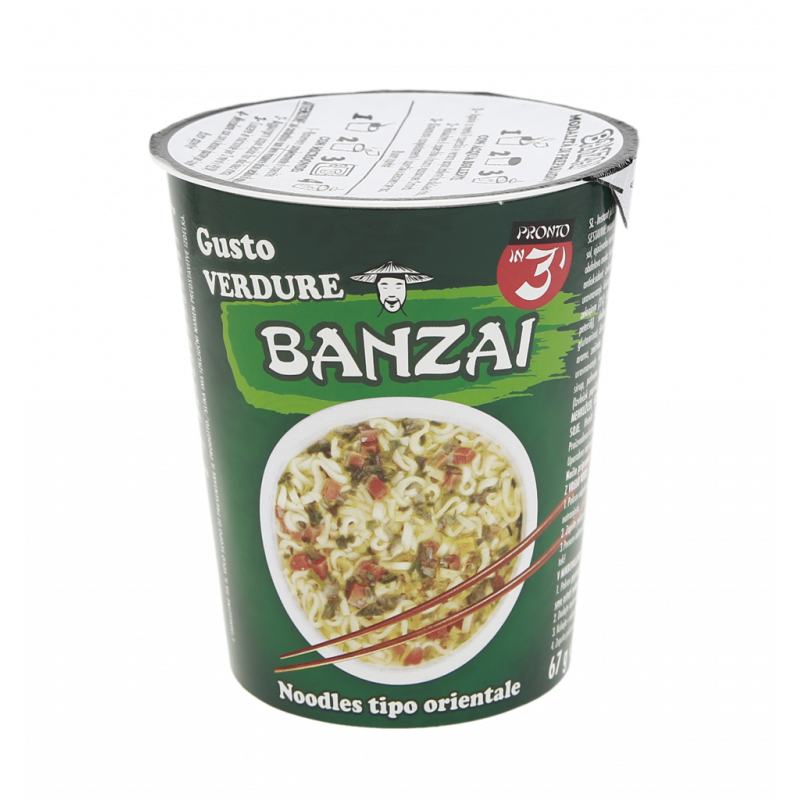 NOODLES GUSTO VERDURE 67G