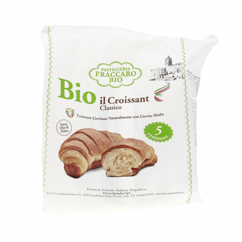 CROISSANT CLASSICO BIO CON LIEVITO MADRE 5X175G