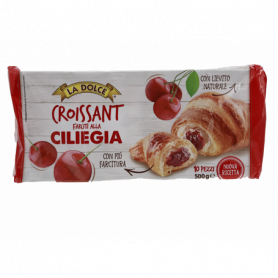 CROISSANT CILIEGIA CON LIEVITO NATURALE 10PZ 500G