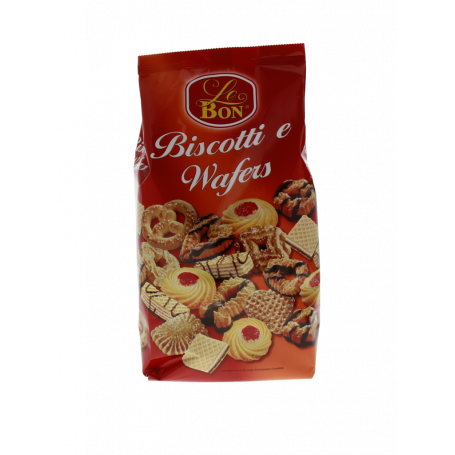 BISCOTTI E WAFERS ASSORTITI 500G