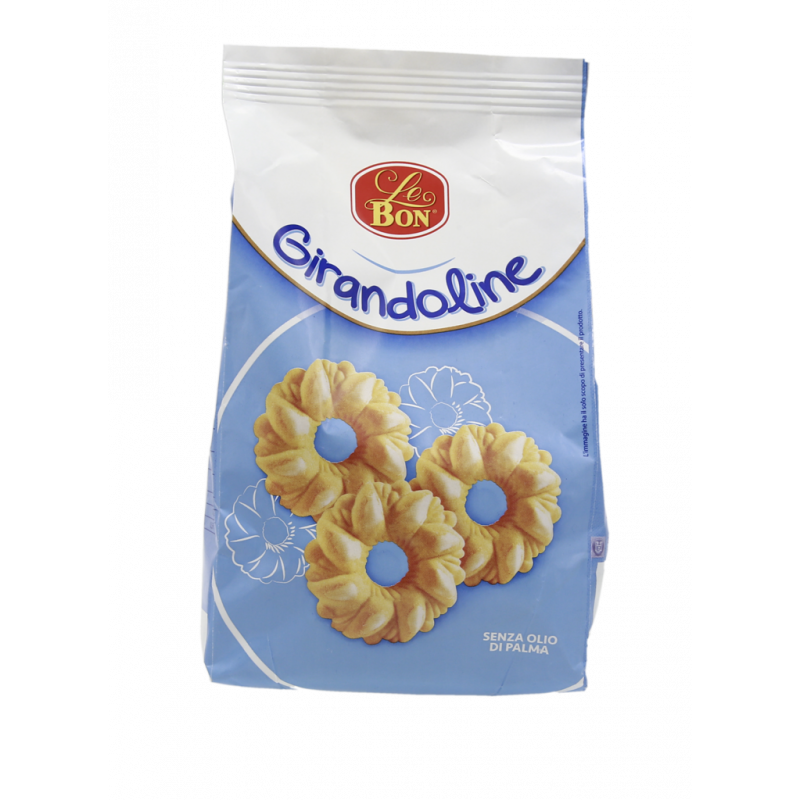 FROLLINI GIRANDOLINE CON GLASSA DI ZUCCHERO 400G