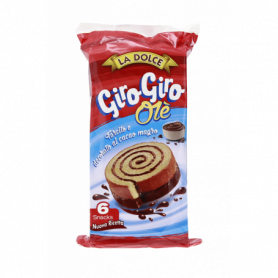 GIRELLE FARCITE E DECORATE AL CACAO MAGRO 6PZ 192G