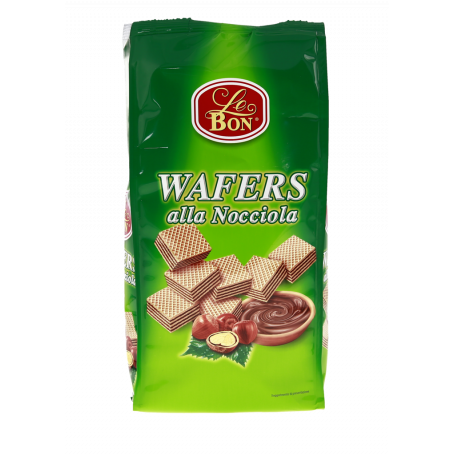 WAFER NOCCIOLA SENZA OLIO DI PALMA 400G