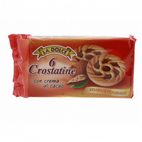CROSTATINE CON CREMA AL CACAO 6PZ 240G