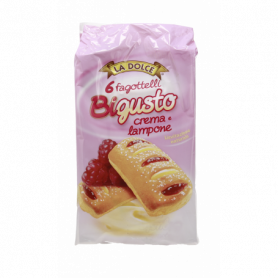 FAGOTTELLI BIGUSTO CON CREMA E LAMPONI 6PZ 300G