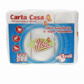 CARTA CASA ULTRA ASSORBENTE 3 VELI 70 STRAPPI 3PZ