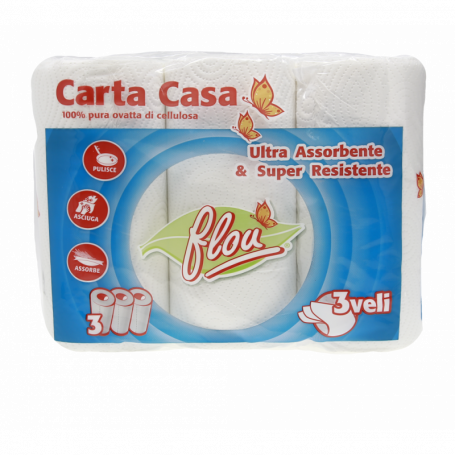 CARTA CASA ULTRA ASSORBENTE 3 VELI 70 STRAPPI 3PZ