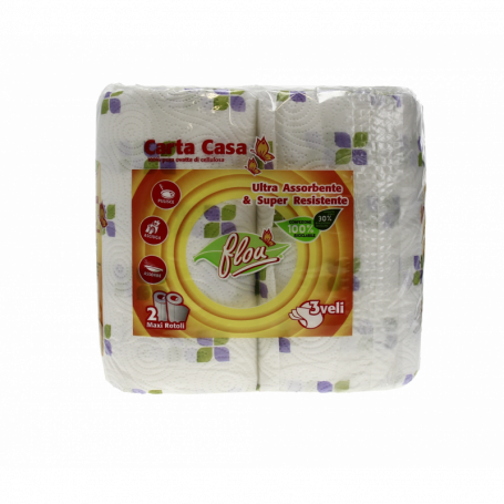 CARTA CASA ULTRA ASSORBENTE 3 VELI 95 STRAPPI 2PZ