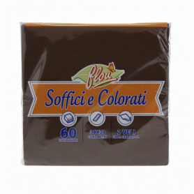 TOVAGLIOLI COLORATI 38X38CM 2VELI 60PZ