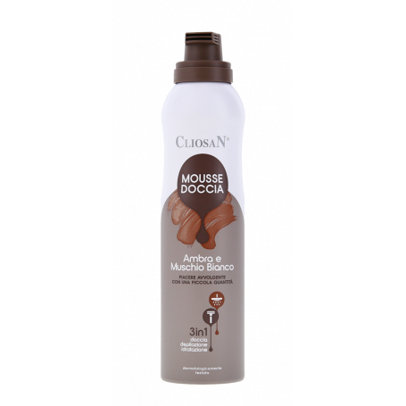 DOCCIA MOUSSE AMBRA MUSCHIO BIANCO 200ML