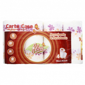 ASCIUGATUTTO MAXI ROTOLI  2 VELI 4PZ