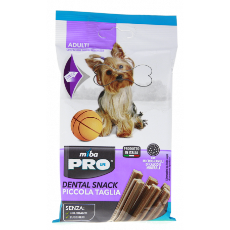 DENTAL SNACK PER CANI DI PICCOLA TAGIA 7X110G