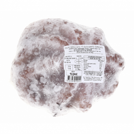 POLPO INTERO ARRICCIATO SURGELATO