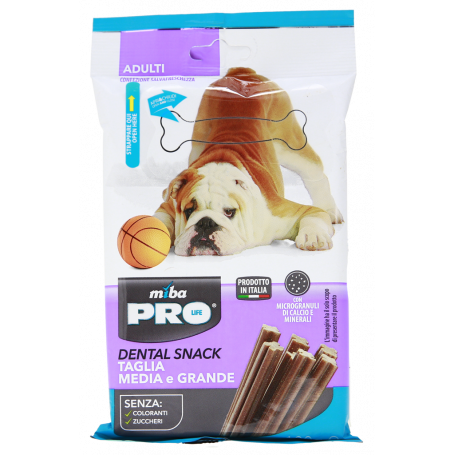SNACK PER CANI DENTAL STICK 180G