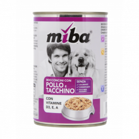 BOCCONCINI CANE CON POLLO E TACCHINO 405G