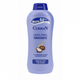 CREMA CORPO IDRATANTE PROTEINE RISO E KARITE 750ML