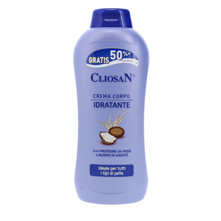 CREMA CORPO IDRATANTE PROTEINE RISO E KARITE 750ML