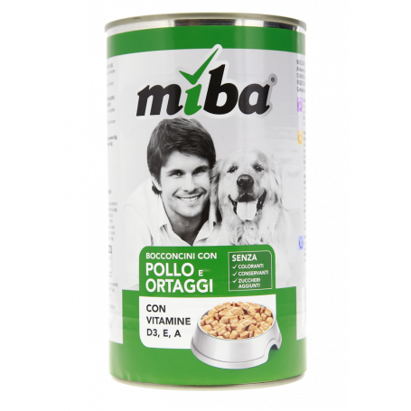 BOCCONCINI CANE CON POLLO/ORTAGGI PER CANI 1,25KG